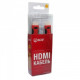 Extradigital HDMI to HDMI, 0.75m, v1.4b, 30 AWG, Gold, PVC, Hi-Speed